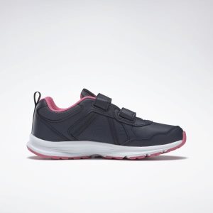 Reebok Almotio 4.0 Laufschuhe Kinder - Navy/Rosa - DE 632-JLO